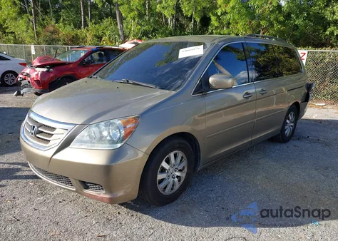 2008 Honda Odyssey Ex-L z USA, uszkodzony, nr VIN 5FNRL38738B079324